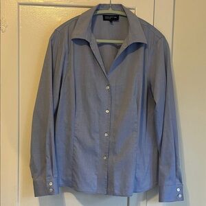 Jones New York Signature Light Blue Shirt